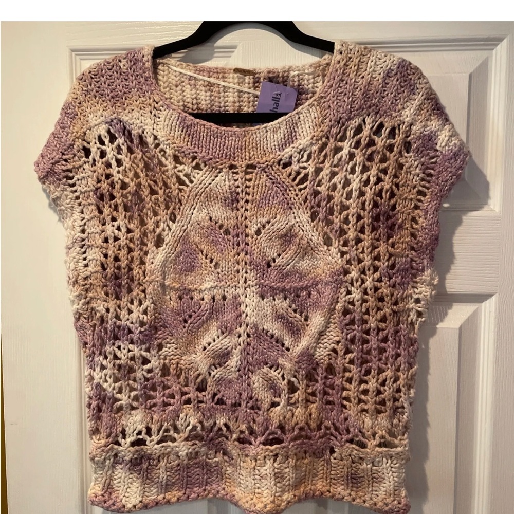 NWT free people small crochet top